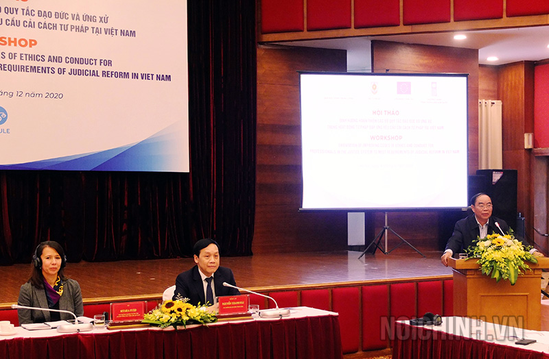 Ông Nguyễn Công Hồng - Phó Chủ nhiệm Ủy ban Tư pháp của Quốc hội