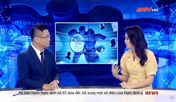 Luật sư Nguyễn Thanh Hà trả lời phỏng vấn truyền hình ANTV