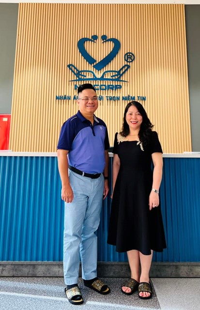 Luật sư Nguyễn Thanh Hà tới thăm và làm việc tại trung tâm Day Care