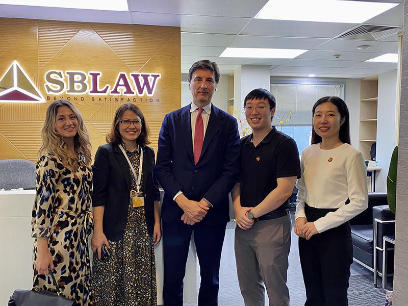 Fidinam ghé thăm và chúc tết công ty luật SBLAW 1